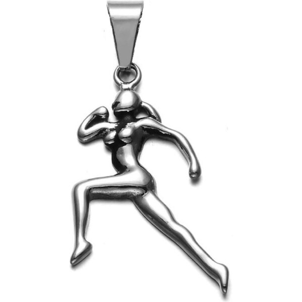 Impress Jewelry Prívesok z chirurgickej ocele Sport lady 65221681