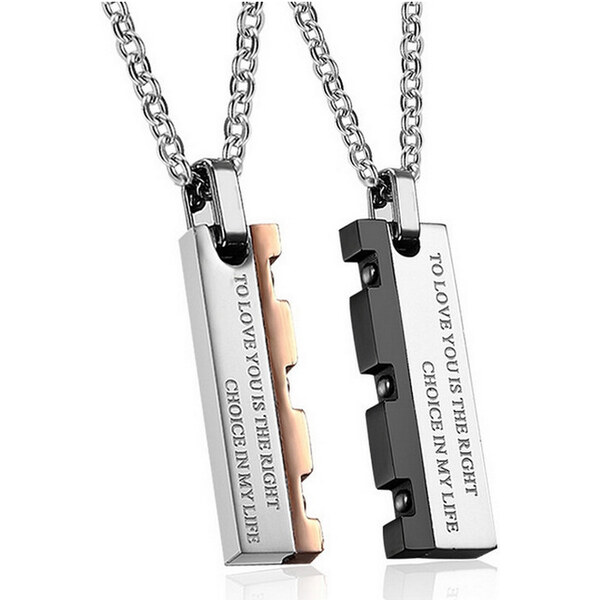 Impress Jewelry Oceľové prívesky pre dvoch Love Sticks 65221756