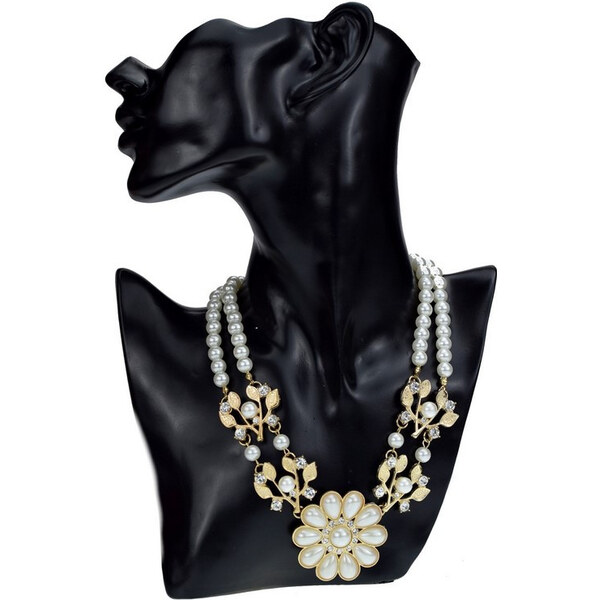 Lodestar Perlový náhrdelník so zirkonmi Carmenia 65221807