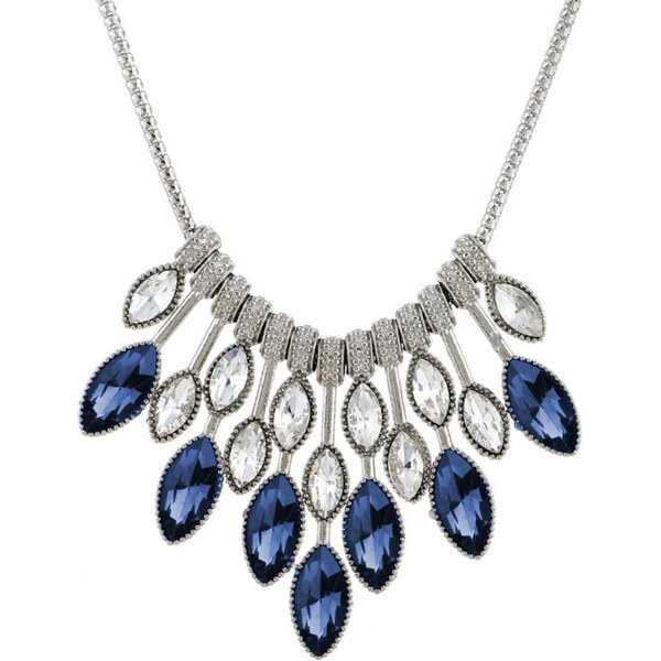 Lodestar Elegantný choker náhrdelník Blue tears 65221785