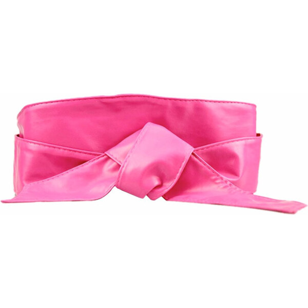 Lifestyle Dámský Ružový široký opasok z umelej kože 65221839