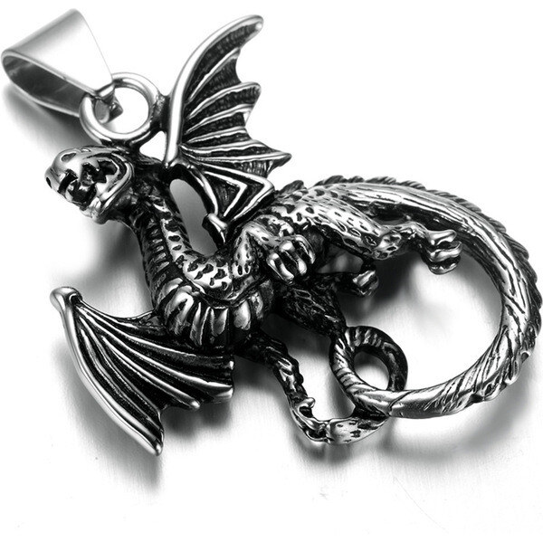 Impress Jewelry Prívesok z chirurgickej ocele Welsský drak 65221858