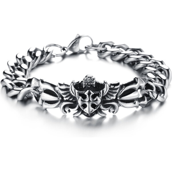 Impress Jewelry Náramok z chirurgickej ocele Shifty Biker 65221884