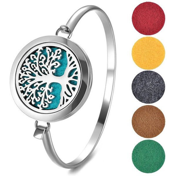 Impress Jewelry Oceľový náramok Strom života v piatich farbách 65221985