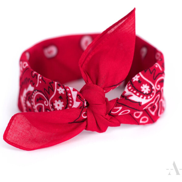 Artofpolo Šátka Bandana Classic rebel Červená 65222047