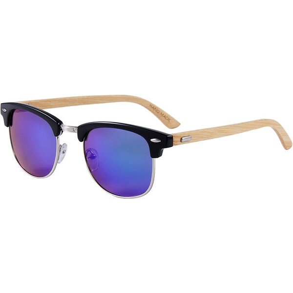 Wayfarer style Wayfarer drevené Old School slunečné okuliare WOL147M 65222057