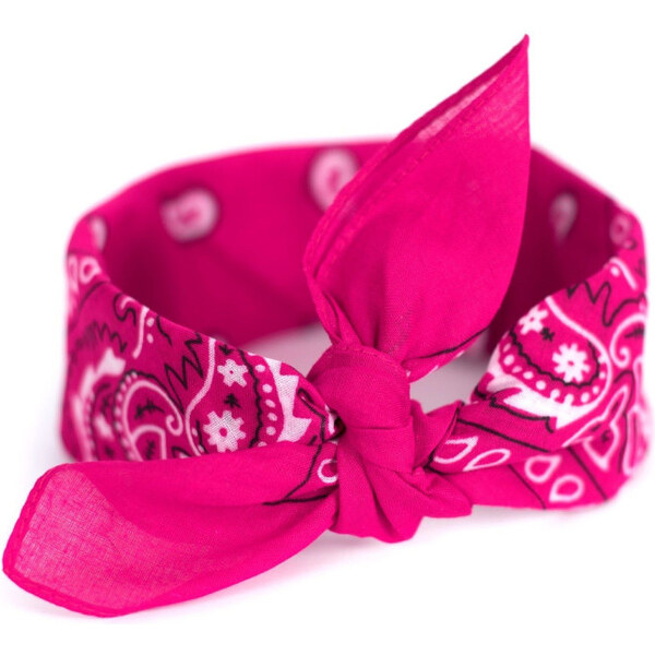 Artofpolo Šatka Bandana Classic rebel Fuchsia 65222503