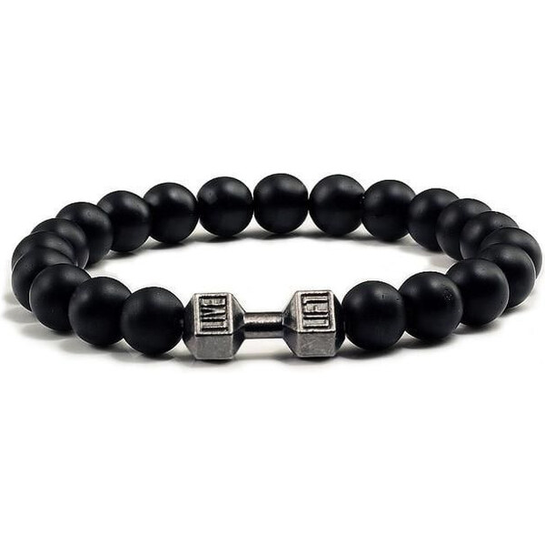 Lodestar Náramok z čiernych kamienkov Činka FIT 65222542