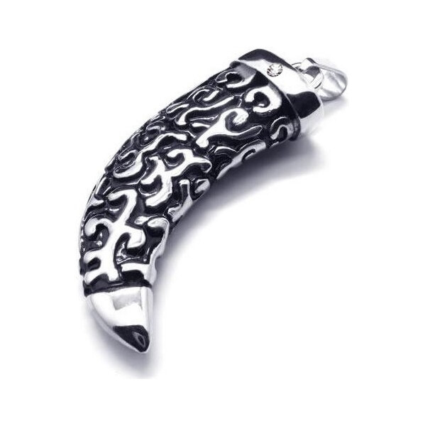 Impress Jewelry Prívesok z chirurgickej ocele Žraločí tesák 65222643