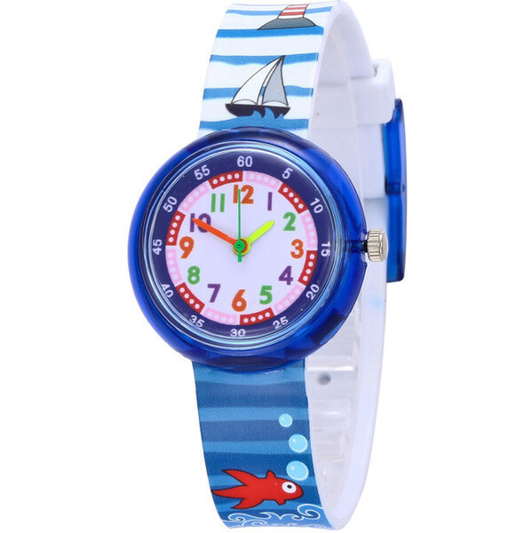 Shim Watch Chlapčenské silikónové hodinky Námorník 65222753