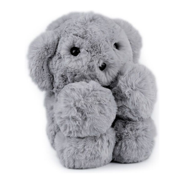 Lifestyle Kožušinový detský batôžtek Šedý medvedík 65222792