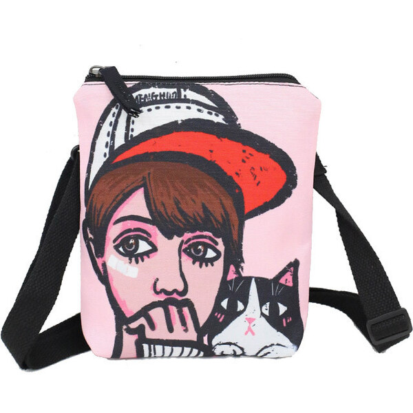Lifestyle Dámska menšia crossbody taška Sad Day 65222811