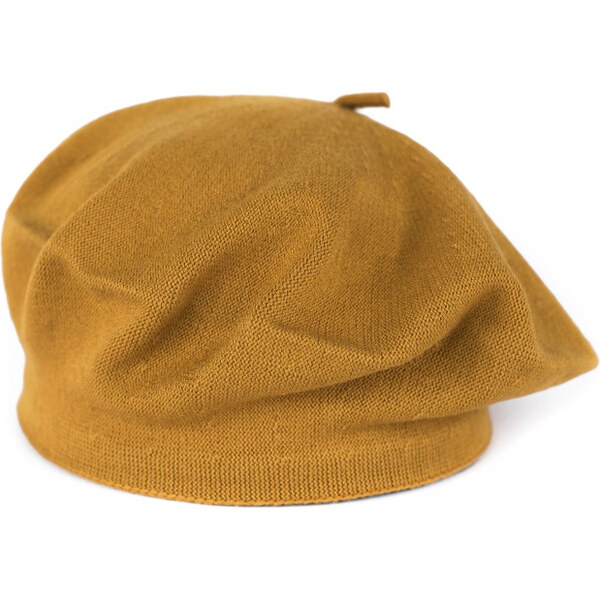 Artofpolo Dámska baretka Neapol Horčicová 65223006