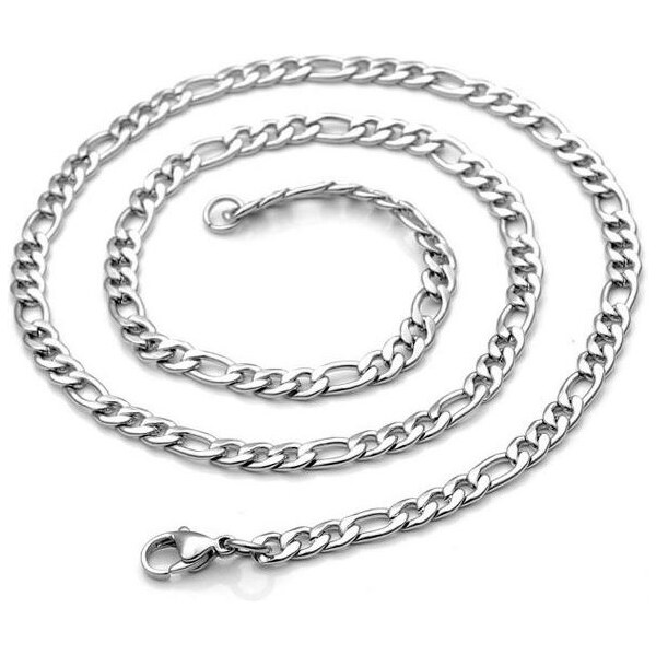 Impress Jewelry Retiazka z chirurgickej ocele Figaro 5 mm / 40-90 cm 65223142
