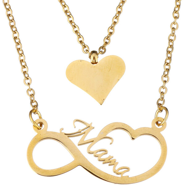 Impress Jewelry Súprava šperkov z chirurgickej ocele Mama Love 65223143