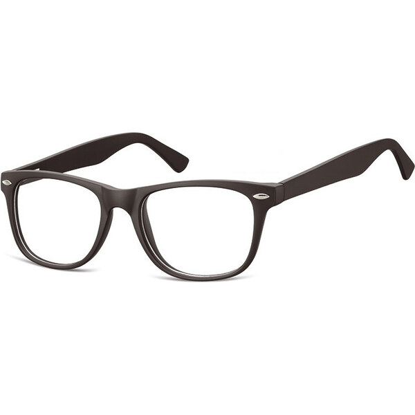 Montana Okuliare bez dioptrii wayfarer Flexi Čierne 65223372