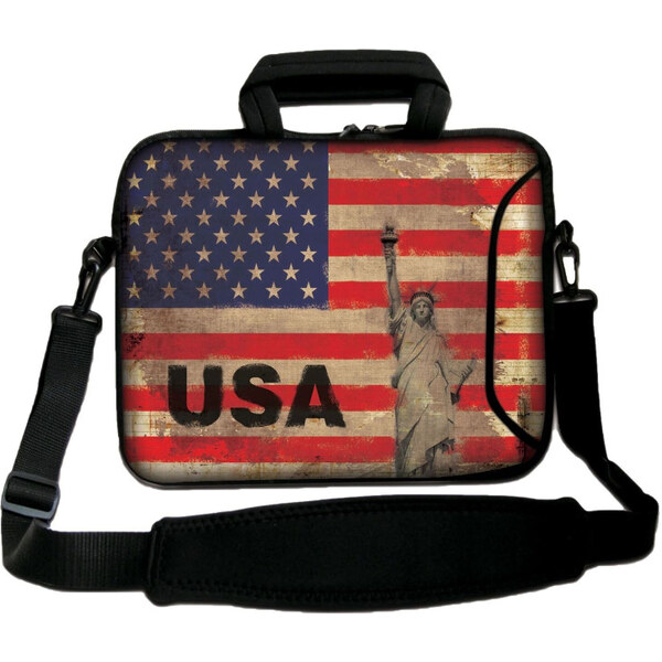 Huado taška cez rameno 15.6 Vlajka USA 65223501