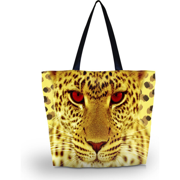 Huado nákupná a plážová taška - Leopardí kukuč 65223521