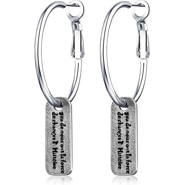 Impress Jewelry Punkové náušnice krúžky z chirurgickej ocele 65223563