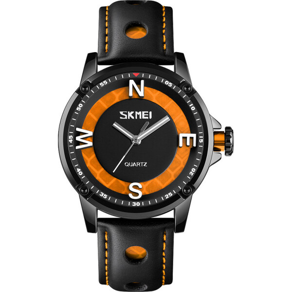 Skmei 9211 pánske hodinky Compass Gate Oranžové 65223761