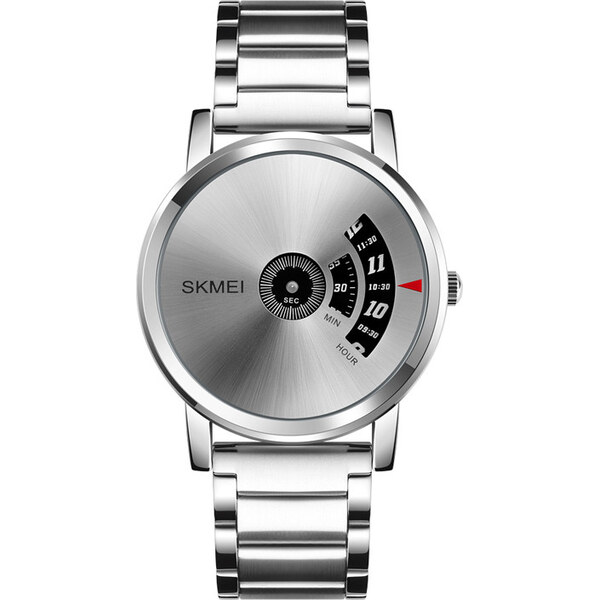 Skmei 1260 pánske hodinky Go round Strieborné 65223788