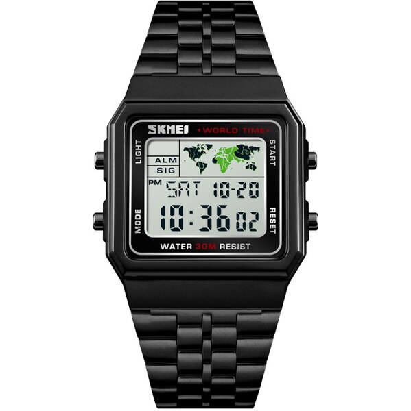 Skmei 1338 Digitálne hodinky Explorer Čierne 65223930