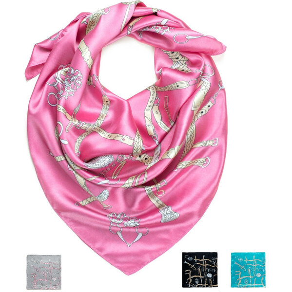 Artofpolo Dámska šatka s ornamentami Toulouse 65224130