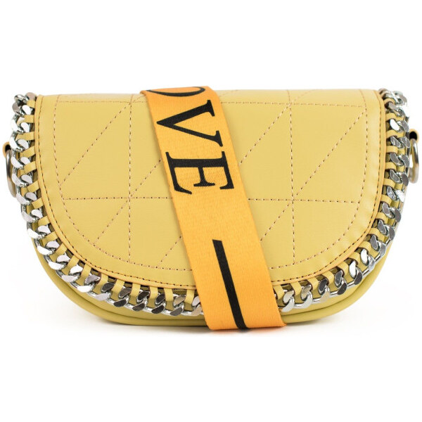 Artofpolo Dámska kabelka Chained Žltá 65224200