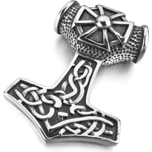 Impress Jewelry Prívesok z chirurgickej ocele Thórovho kladivo XXL 65224225