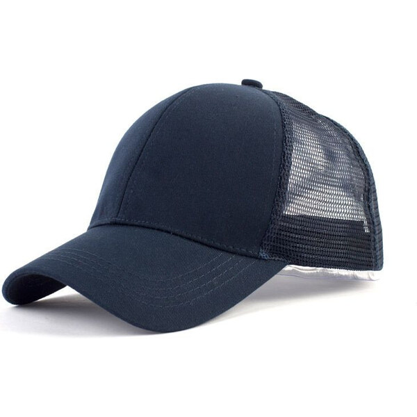 Carla Dámska šiltovka na cop Tmavo modrá 65224325