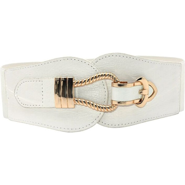 Lifestyle Dámsky strečový opasok na šaty Eva Biely 65224329
