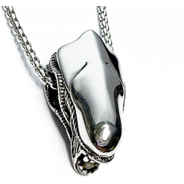 Impress Jewelry Prívesok z chirurgickej ocele Hlava votrelca 65224391