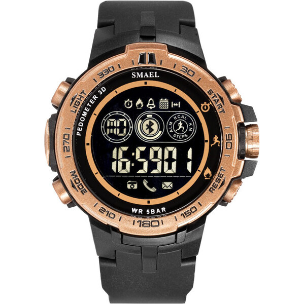 SMAEL 1802 Smart hodinky Bluetooth Master Zlato-čierne 65224395