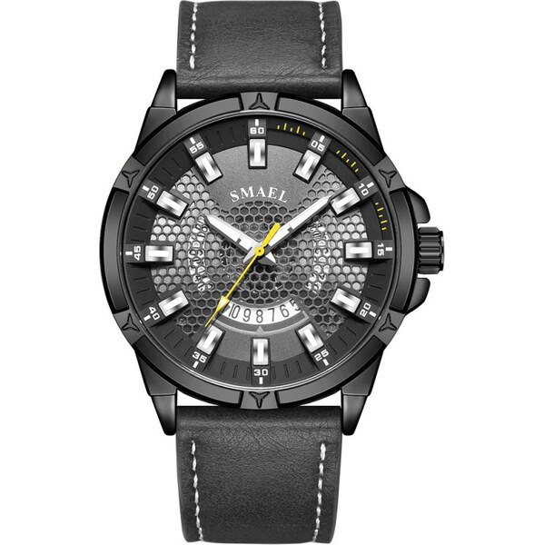 Smael 9203 Pánske analógové hodinky Čierne 65224448