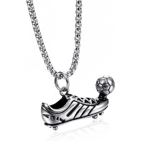 Impress Jewelry Prívesok z chirurgickej ocele Kopačka s loptou 65224596