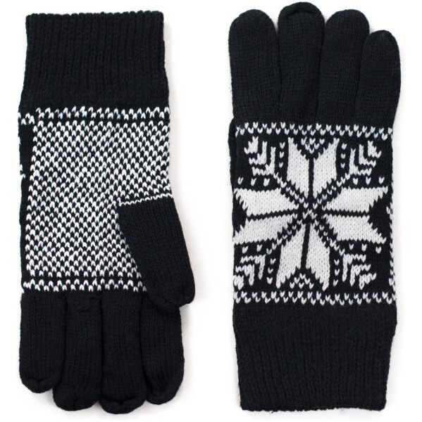 ArtOfPolo Pánske rukavice Malmo Čierne 65224713