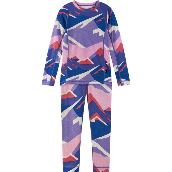 Detský merino termo set Reima Taitoa fialová 65234832