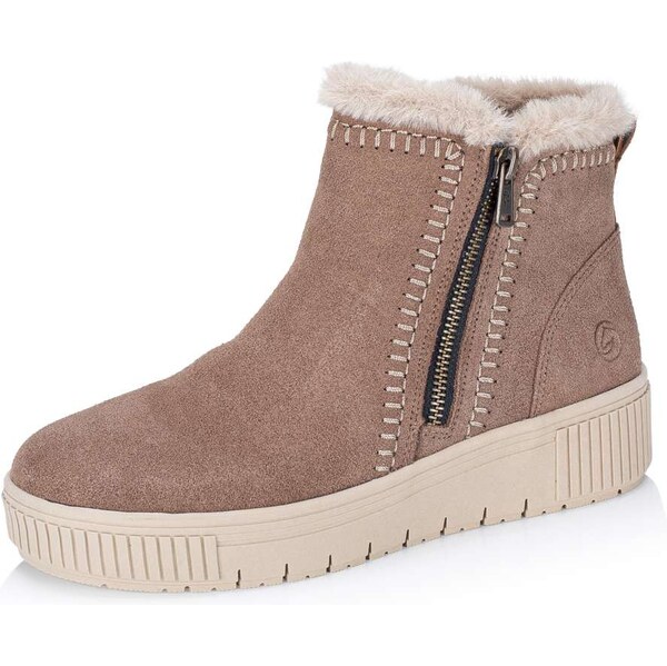 RIEKER Dámska členková obuv REMONTE D3B70-20 hnedá W5 65232678