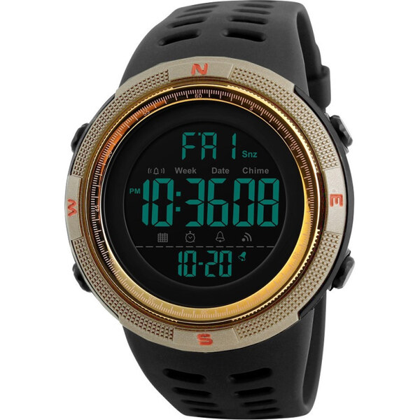 SKMEI 1251 športové hodinky Conquer Zlaté 65224904