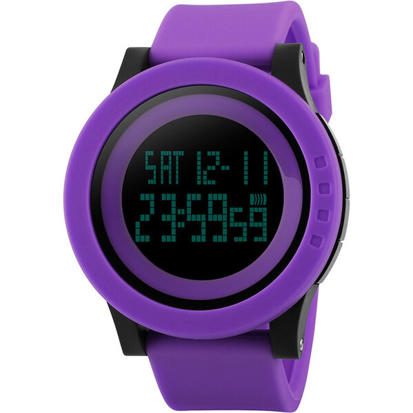 SKMEI 1142 dámske hodinky Grande Neon Full Fialové 65224908