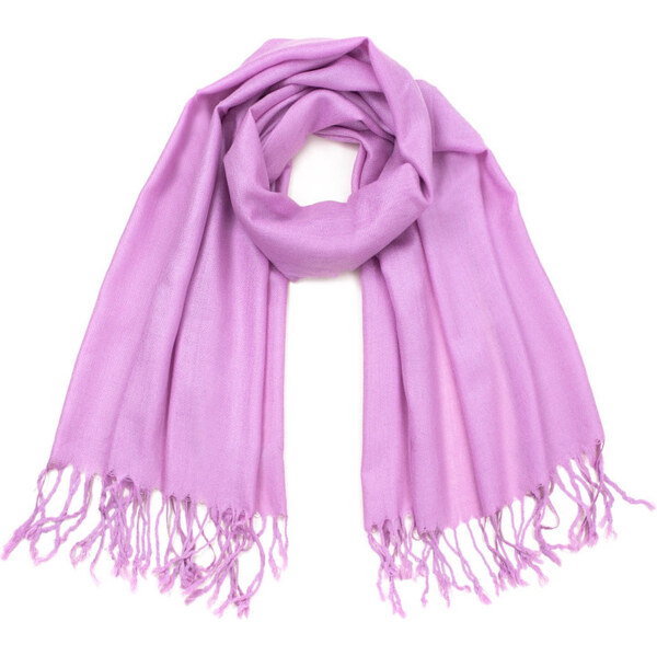 Artofpolo Dámsky Šál Simply classic Levanduľový 65225235