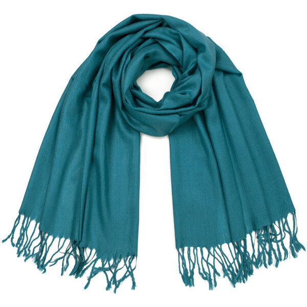 Artofpolo Dámsky Šál Simply classic Teal 65225230