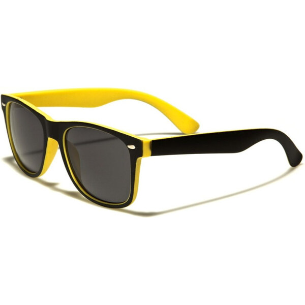 PolarSpex Retro Unisex Slnečné okuliare wayfarer RUBBER Žlté 65225292