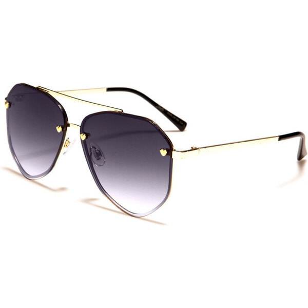 Olympic eyewear GISELLE dámske Slnečné okuliare Aviatorky Čierne 65225335