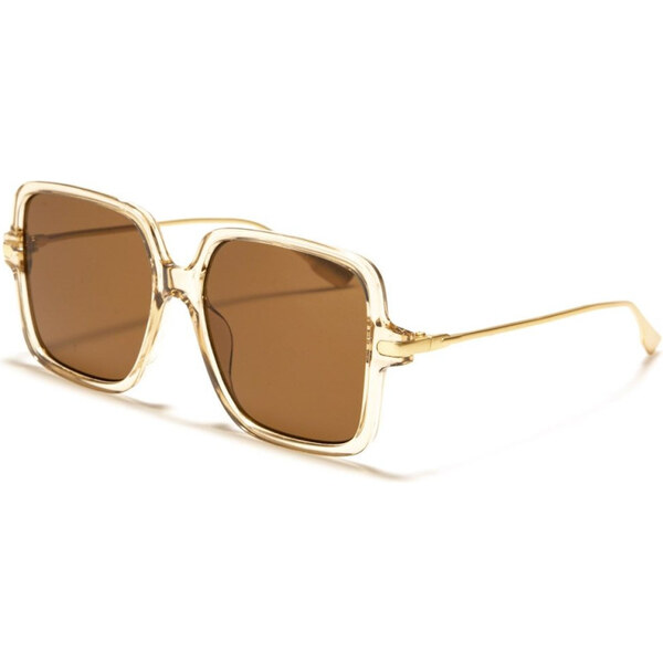 Olympic eyewear VG Butterfly Squared dámske Slnečné okuliare Camel 65225357