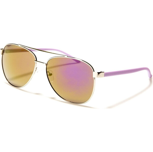 Olympic eyewear GISELLE dámske Slnečné okuliare Elegan Aviator Fialové 65225346