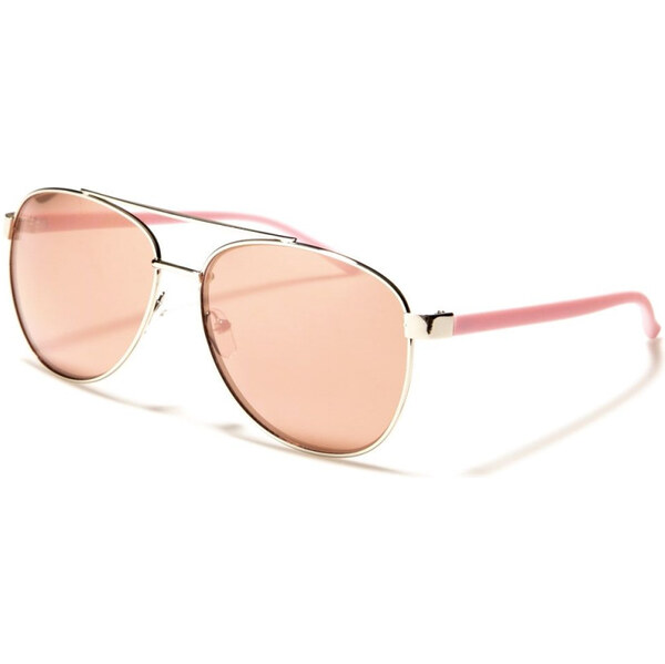 Olympic eyewear GISELLE dámske Slnečné okuliare Elegan Aviator Ružové 65225344