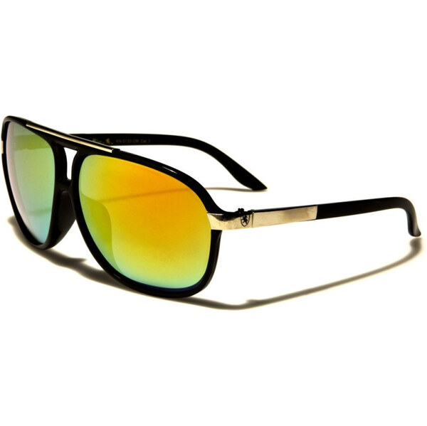 Khan UNISEX Zrkadlové Slnečné okuliare Oranžové 65225415