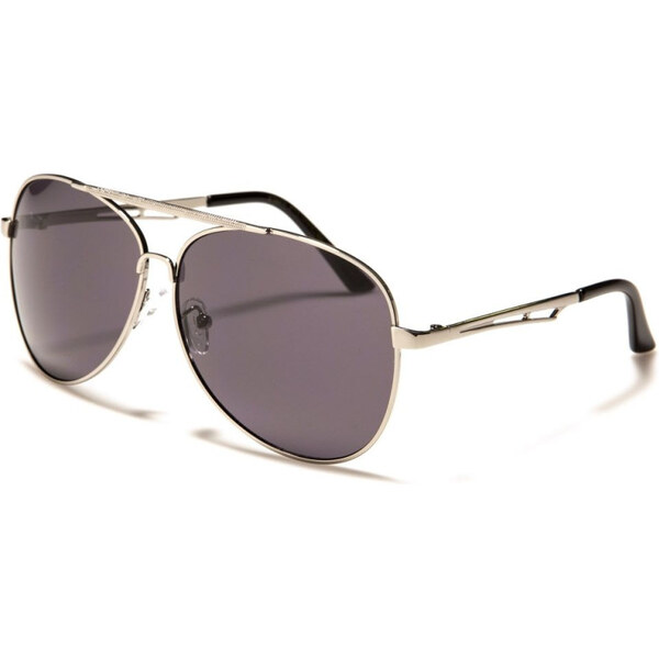 Olympic eyewear Air force Unisex Aviator slnečné okuliare Strieborné 65225444
