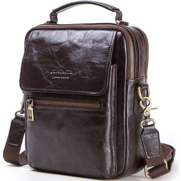 Contacts pánska kožená taška cez rameno Torres 65225630